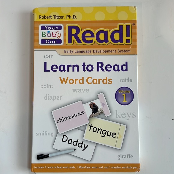 Your Baby Can Read Early Language Development Volume 2, DVD Video and Word Cards - Picture 4 of 8